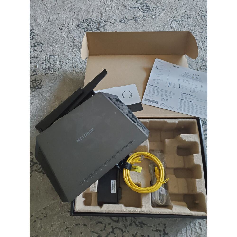 NETGEAR Nighthawk R7000 AC1900 Smart WiFi Router Dual Band WiFi 5 Original - Picture 3 of 7
